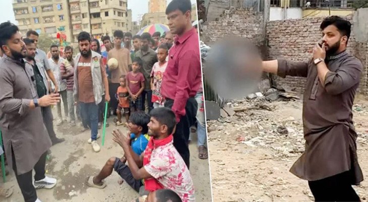 অস্ত্র হাতে মাদকের আস্তানায় অ্যাকশনে প্রতিমন্ত্রী ইশরাক, ভিডিও ঘিরে বিতর্ক