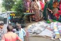 বাড়ির সামনে বসে কথা বলছিলেন বউ শাশুড়ি, বাসচাপায় নিহত দুজনই