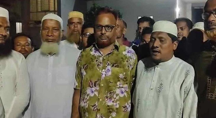 কার্যক্রম নিষিদ্ধ যুবলীগ নেতা সন্দেহে আটক, থানা থেকে ছাড়িয়ে নিলেন জামায়াতের নেতারা