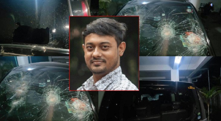 কুষ্টিয়ায় নাসীরুদ্দীন পাটওয়ারীর ওপর হামলা, গাড়ি ভাঙচুর