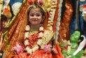 দুর্গাপূজার মহাঅষ্টমী আজ, রামকৃষ্ণ মিশনে কুমারী পূজা