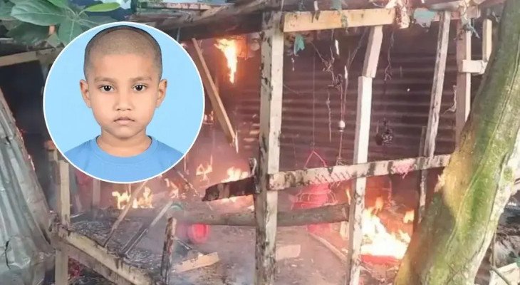 শরীয়তপুরে নিখোঁজের ৬ ঘণ্টা পর শিশুর বস্তাবন্দি মরদেহ উদ্ধার 