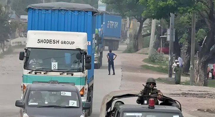 কঠোর নিরাপত্তায় রূপপুরে পৌঁছেছে ইউরেনিয়ামের নতুন চালান